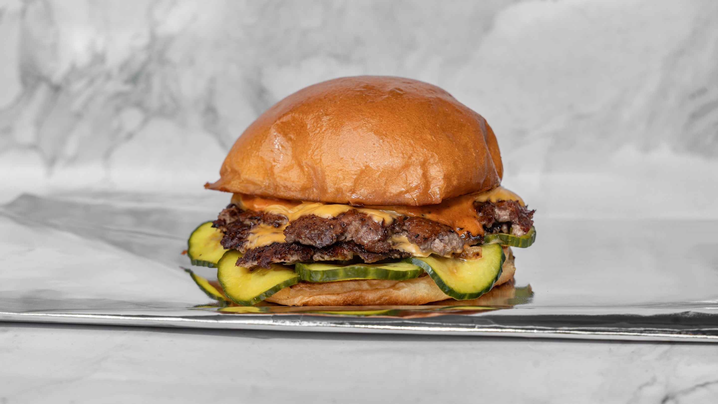 Double Jalapeño Smash Burger