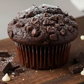 Double Dark Chocolate Muffin