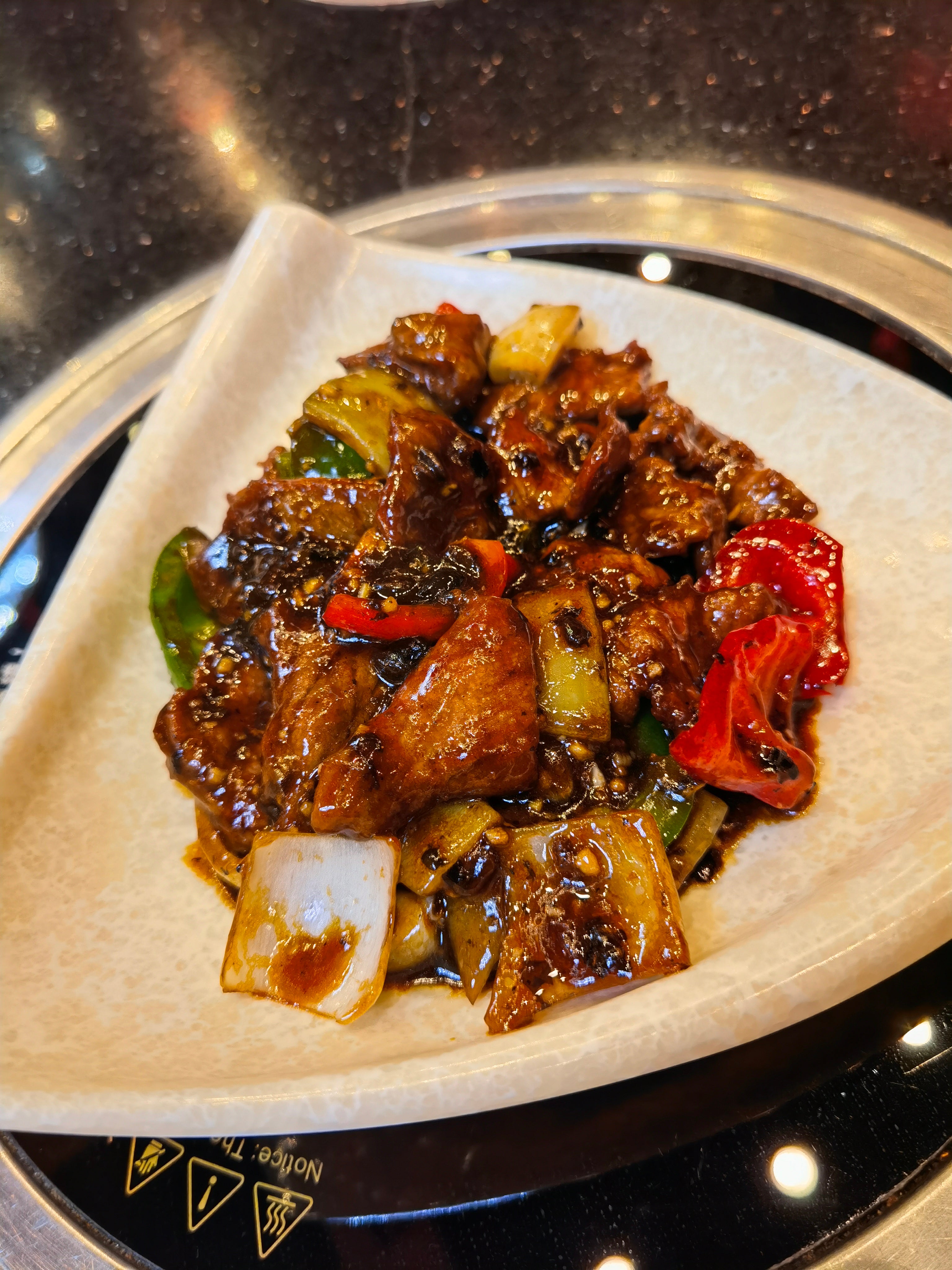 Beef with Black Bean Sauce