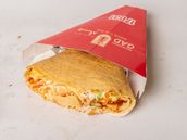 chicken shawarma crepe