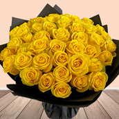 Yellow Rose Beauty Bouquet