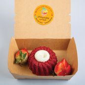 Red Velvet Molten Cake