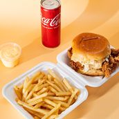 Chicken Burger Meal Combo