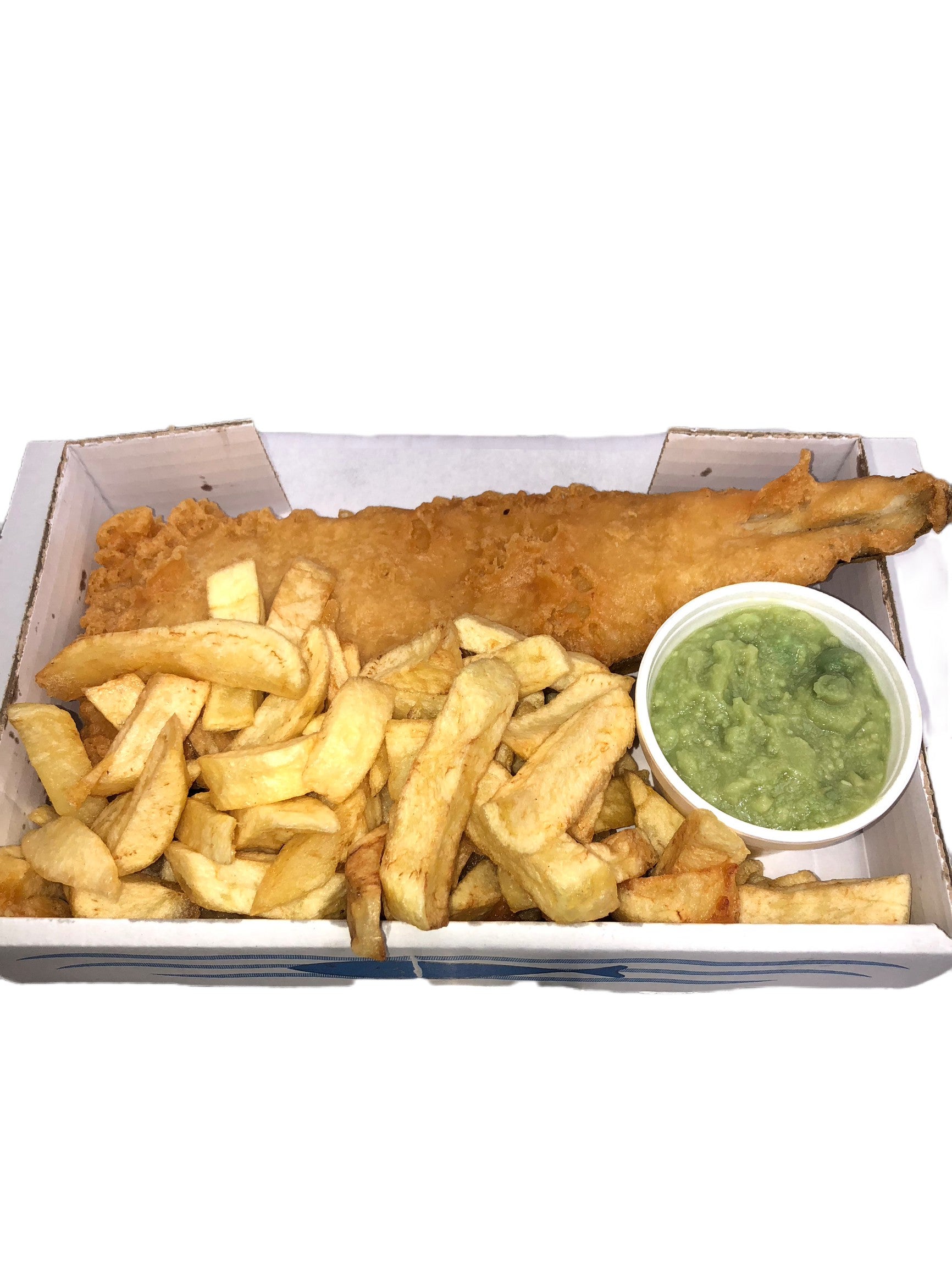 Cod and Chips, Peas