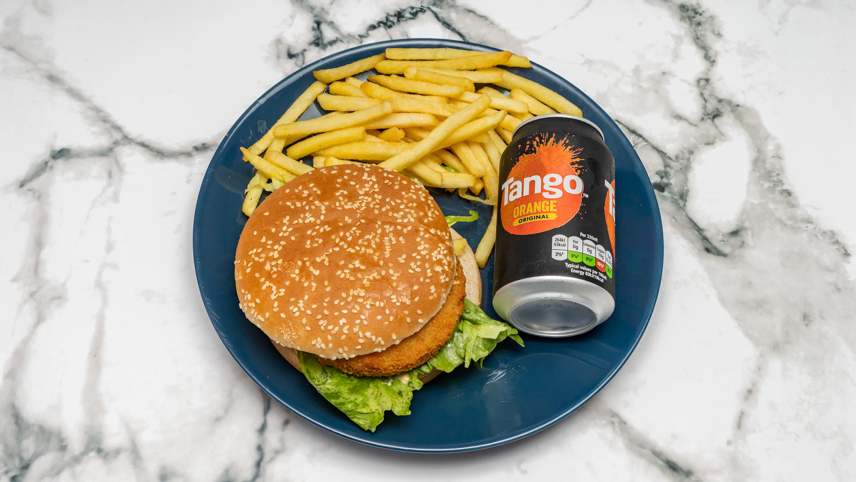 Spicy Chicken Burger Meal