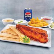 BBQ Grilled Hamour Combo
