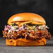 Korean Chicken Burger