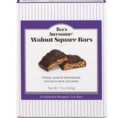 8pk Awesome Bars Dark Walnut Square 340g