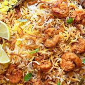 Shrimp Dum Biriyani