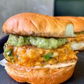 Grilled Shrimp Burger