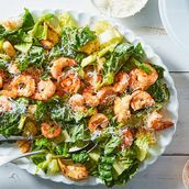 Custom Caesar Salad (Prawns)