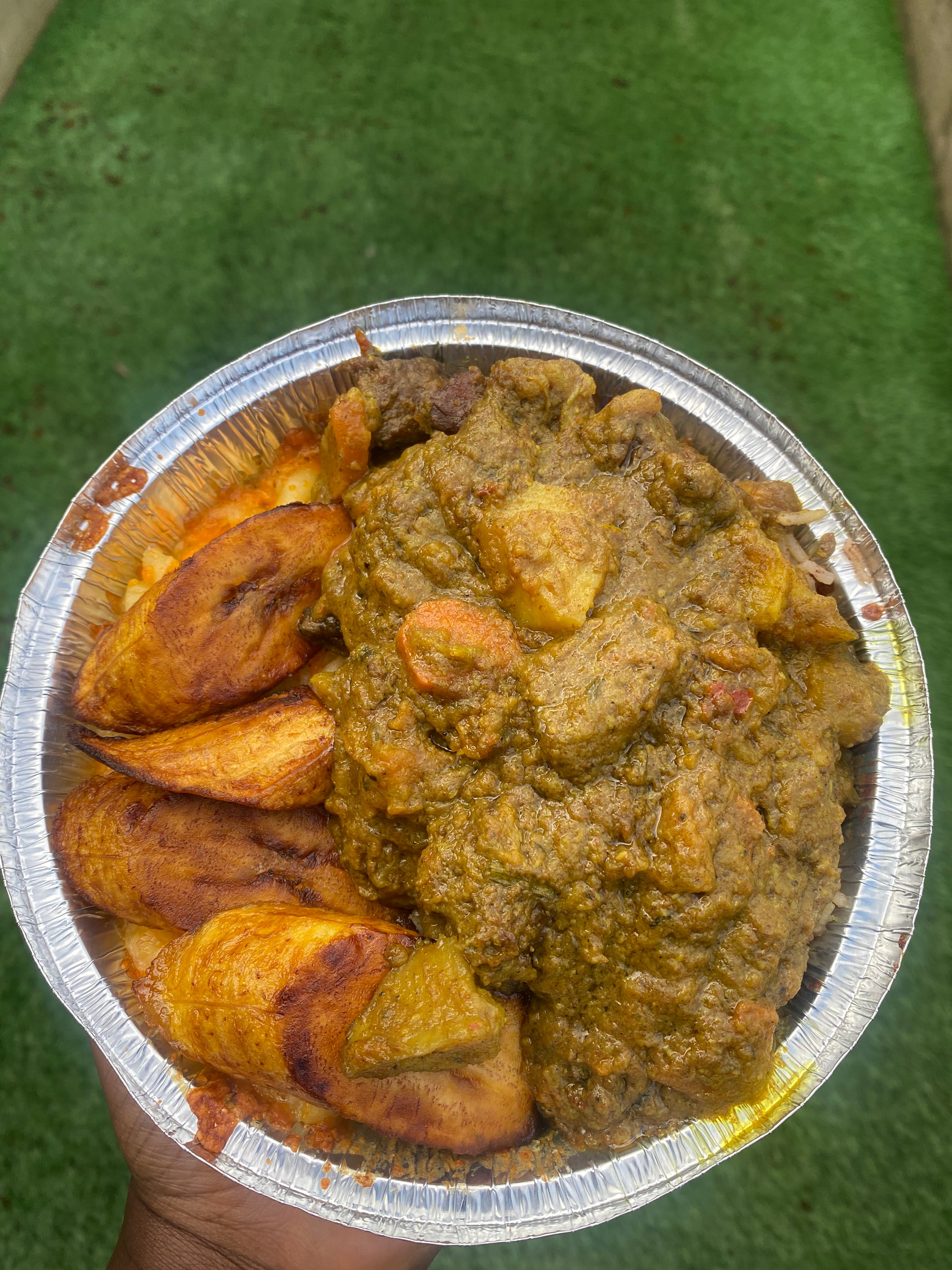 Curry Goat Meal