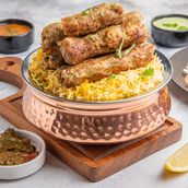 Kebab Biryani