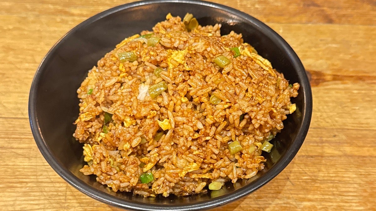 农家酱油炒饭 Sichuan Egg Fried Rice with Soya Sauce