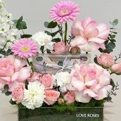 Princess Arrangement with Money Box
