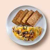 Mushroom Cheese Omelette