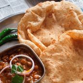 Delhi Style Chhole Bhature