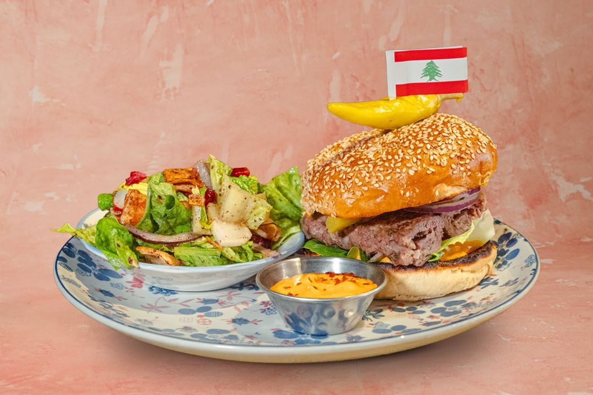 Lamb Kofta Burger -