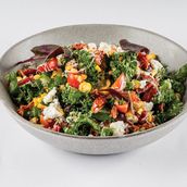 Healthy kele mix salad
