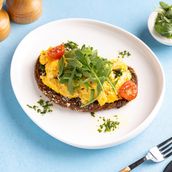 Scrambled Egg Toast