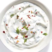 Yoghurt With Cucumber Salad
