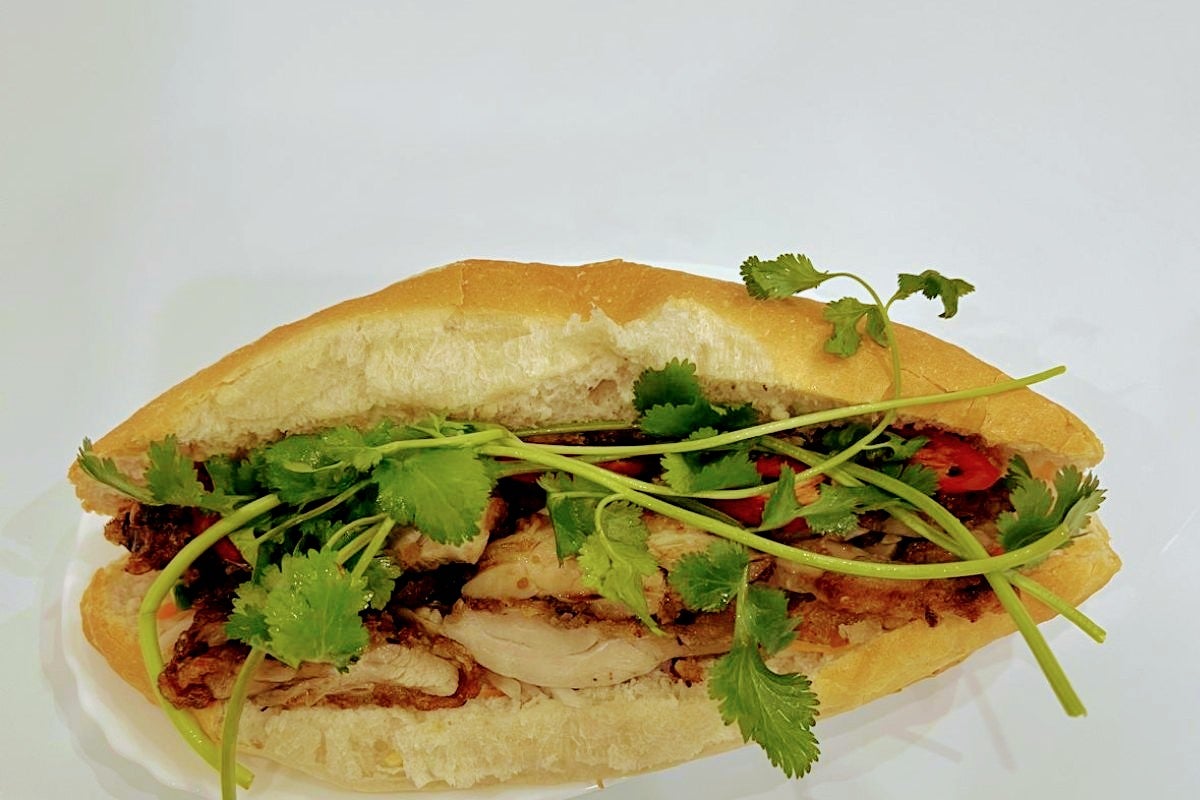 Grilled Chicken Banh Mi