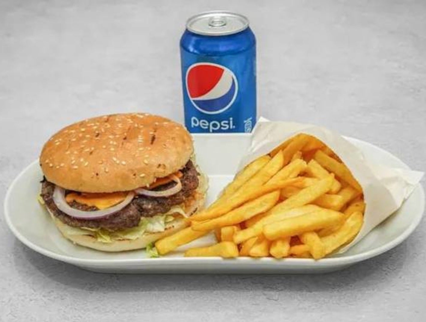 Beef Burger Meal