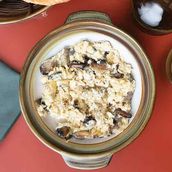 Eggs with Mushrooms 