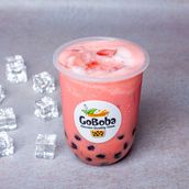 Strawberry Boba Tea
