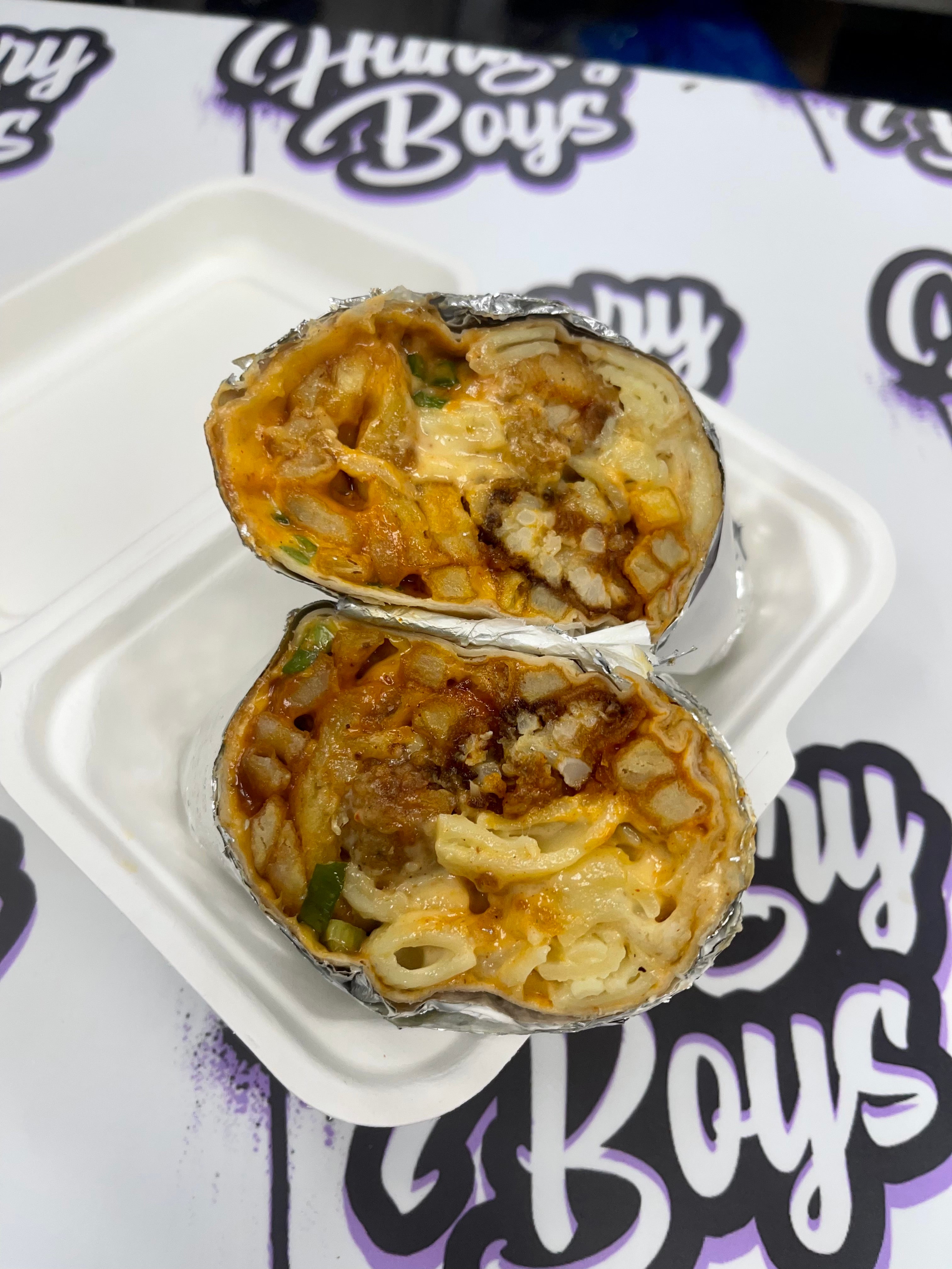 Korean Cauli Burrito (Vegetarian)