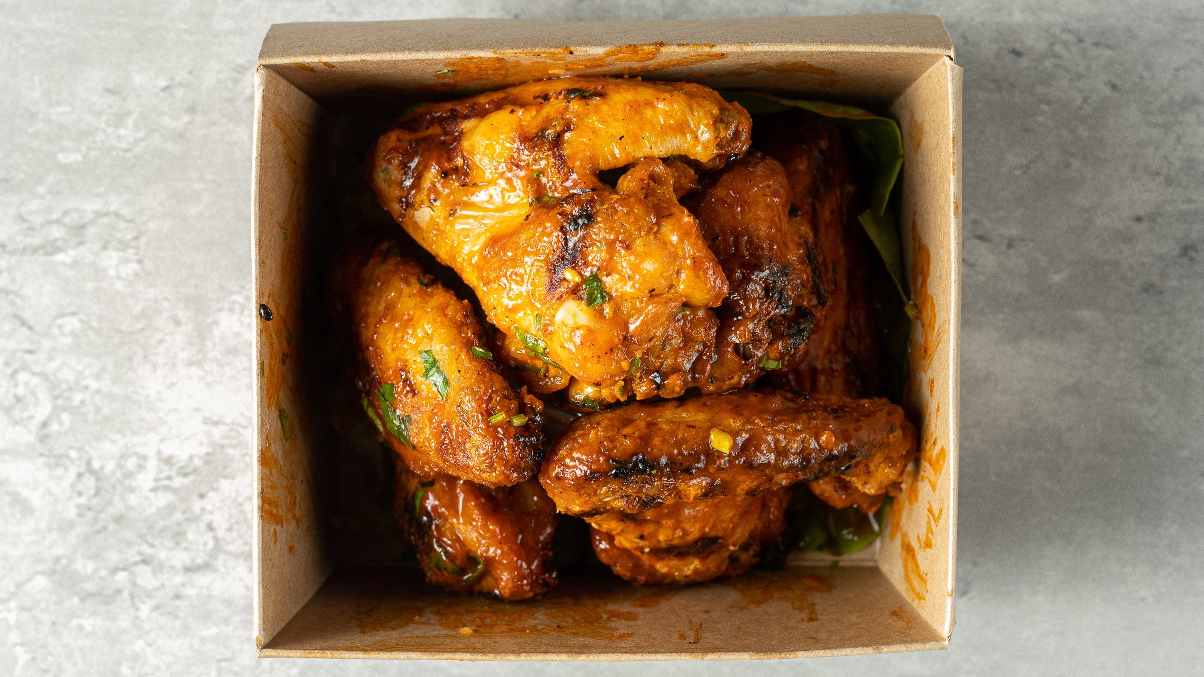 Grilled Chicken Wings (x6)