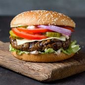 American Beef Burger