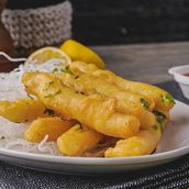 Crispy Hammour Fish (8 Pieces)