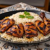 BUKHARI RICE WITH CHICKEN On CHARCOAL