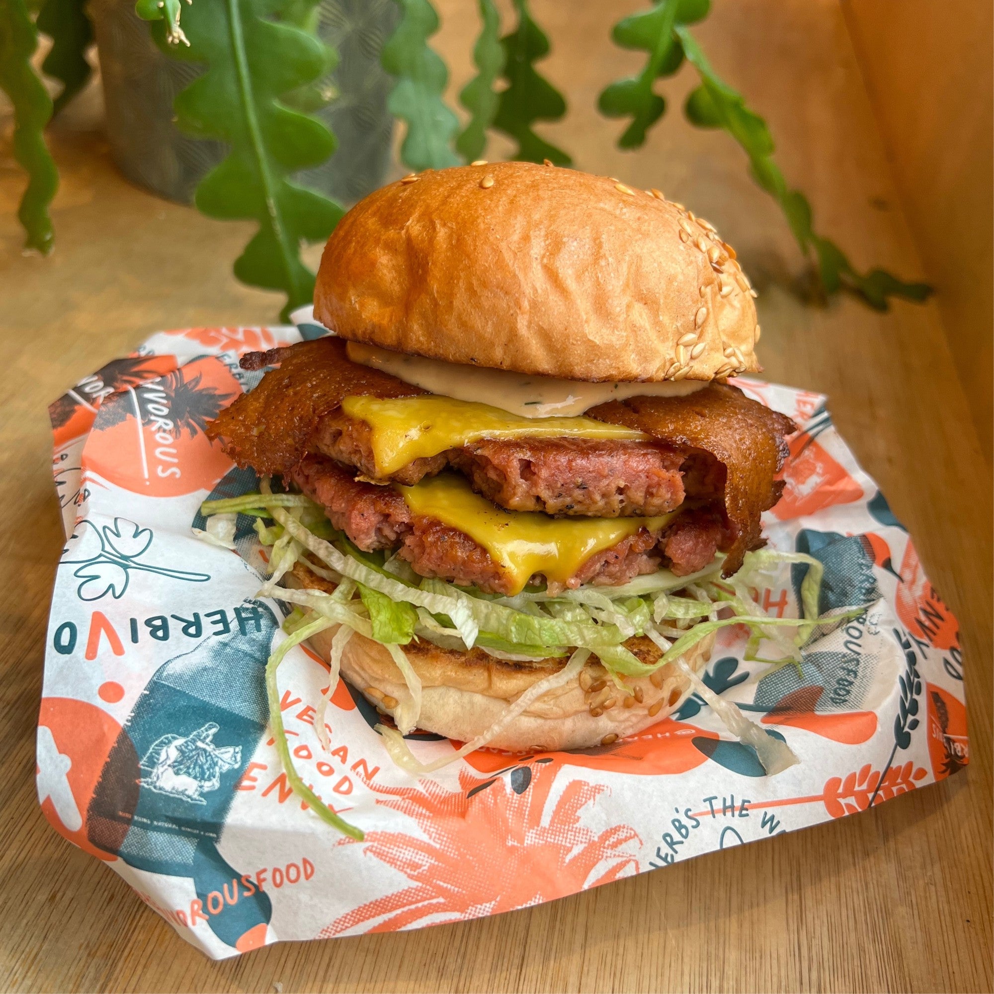 Double Smash Cheese Burger