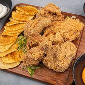 Broasted Jumbo Meal 6 pcs