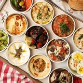 Lebanese Mixed Mezza Box