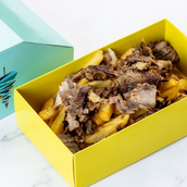 Meat Shawerma With French Fries