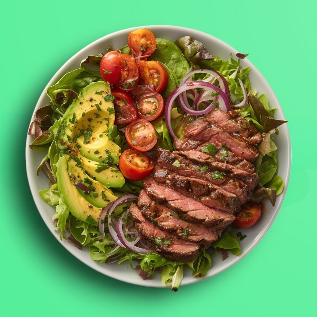 Grilled Beef & Avocado Salad ��