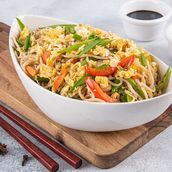 Chinese Egg Haka Noodles