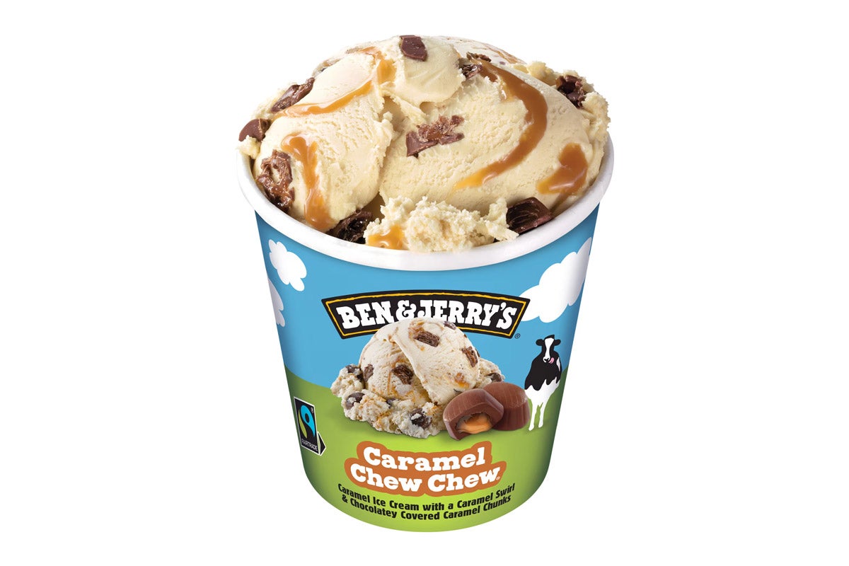 Ben & Jerry's Tub Caramel Chew Chew (465ml)