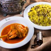 Lamb With Green Lentil Rice