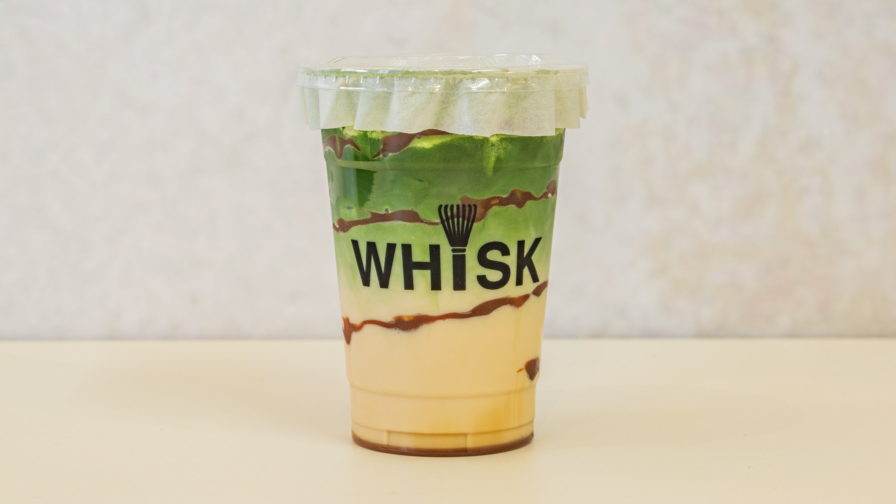 Iced Sticky Toffee Matcha