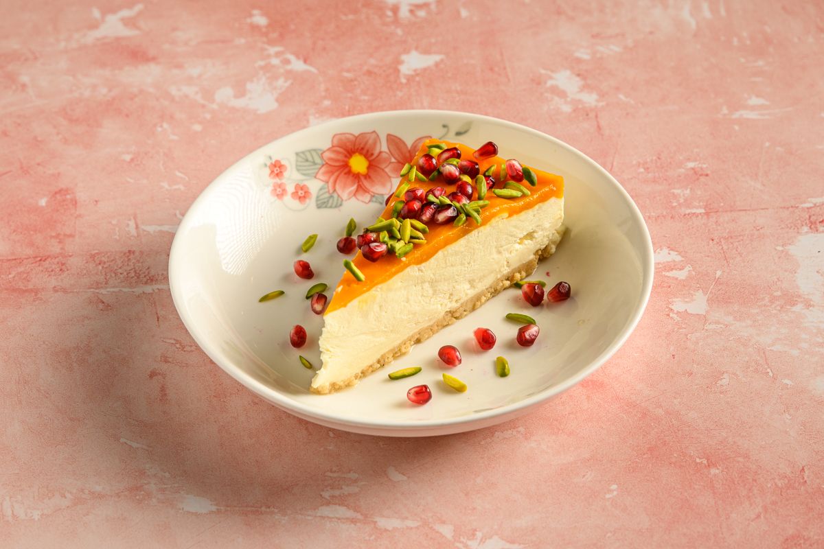 Mango & Vanilla Cheesecake