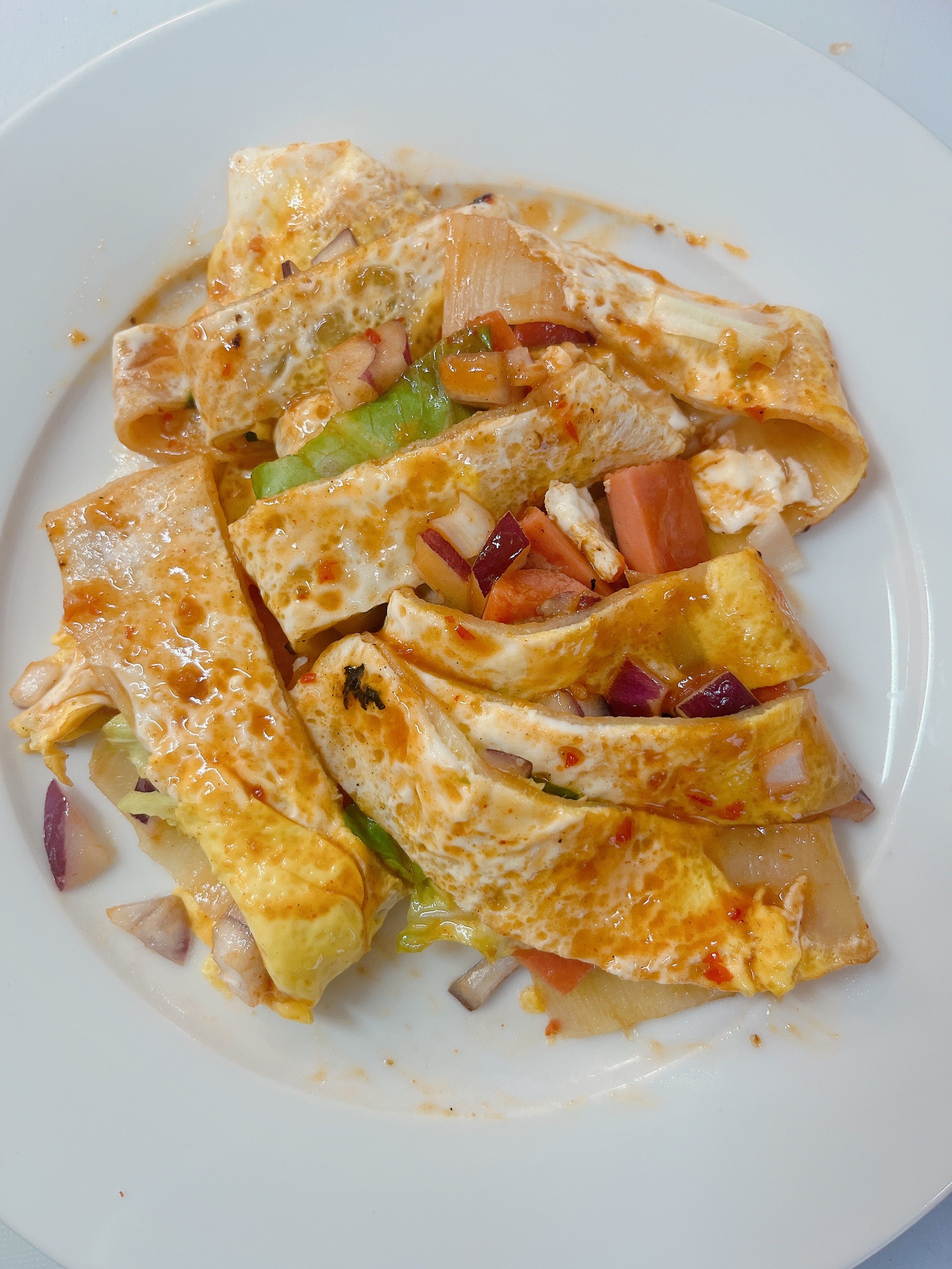 Grilled Cold Noodles 烤冷面