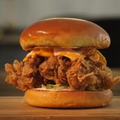 Maple Chicken Burger