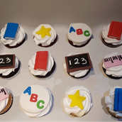 Back To School Cupcakes