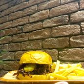 Smoked Chuck Burger With Fries