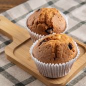 Homemade Muffin With Chocolate Chips