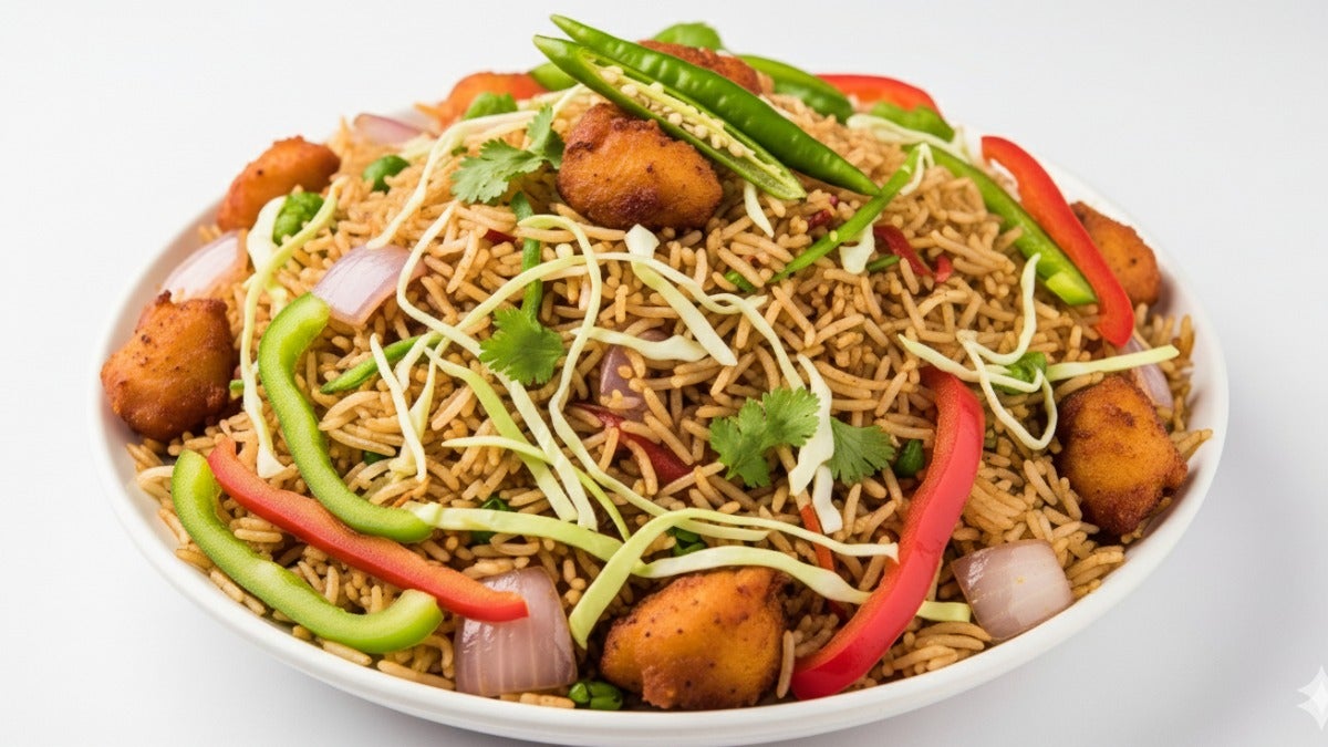Chicken fried rice (Halal)